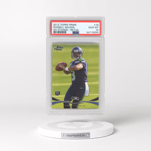 2012 Topps Prime #78 Russell Wilson - No Stands-Retail (PSA 10 GEM MINT)