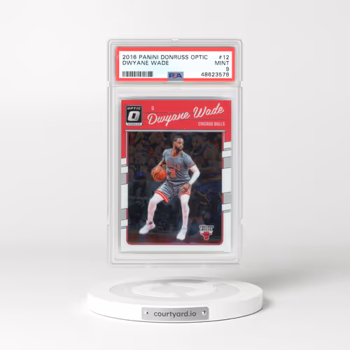 2016 Panini Donruss Optic #12 Dwyane Wade (PSA 9 MINT)