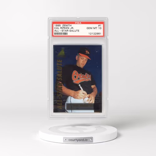 1995 Zenith All-Star Salute #1 Cal Ripken Jr. (PSA 10 GEM MINT)