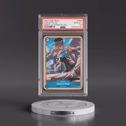 2024 One Piece PRB01-Premium Booster -One Piece Card the Best #056 Sanji's Pilaf - Alternate Art (PS