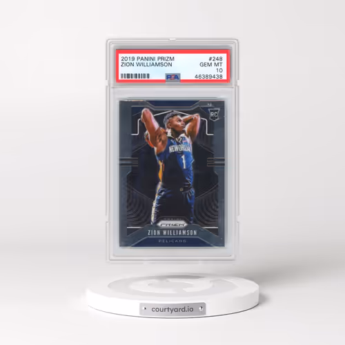 2019 Panini Prizm #248 Zion Williamson (PSA 10 GEM MINT)