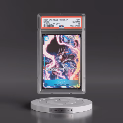 2024 One Piece Japanese PRB01-Premium Booster -One Piece Card the Best #044 Kaido - Alternate Art (P