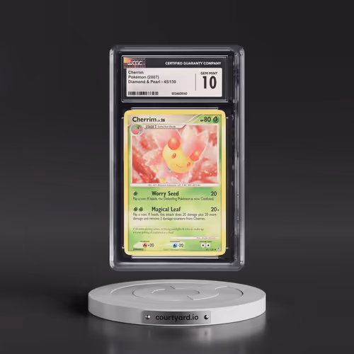 2007 Diamond & Pearl #45/130 Cherrim (CGC 10 GEM MINT)