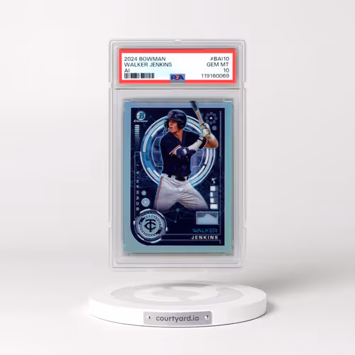 2024 Bowman Bowman AI #BAI10 Walker Jenkins (PSA 10 GEM MINT)