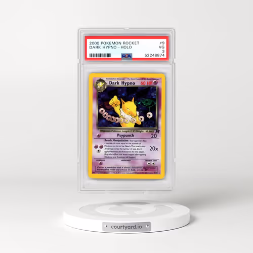 2000 Pokémon Rocket #9 Dark Hypno - Holo (PSA 3 VG)