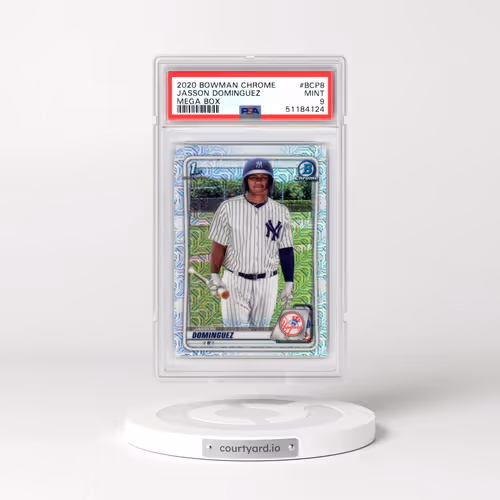 2020 Bowman Chrome Mega Box #BCP8 Jasson Dominguez (PSA 9 MINT)