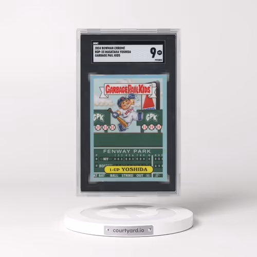 2024 Bowman Chrome #BGP-23 Masataka Yoshida - GPK (SGC 9 MINT)