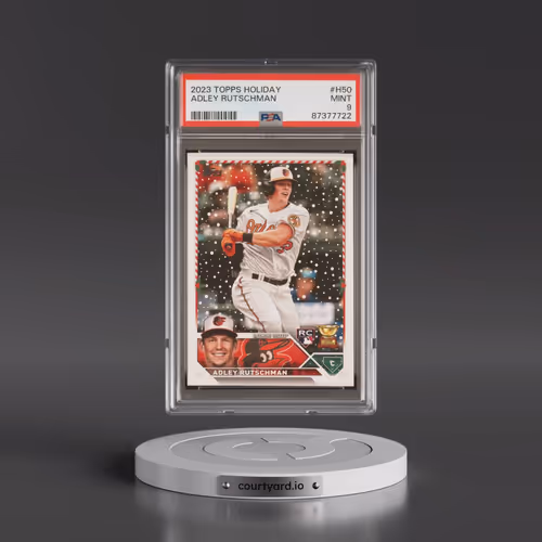 2023 Topps Holiday #H50 Adley Rutschman (PSA 9 MINT)