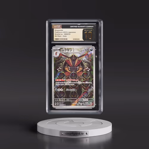 2023 Scarlet ex #089/078 Kingambit - Art Rare Holo (CGC 10 PRISTINE)