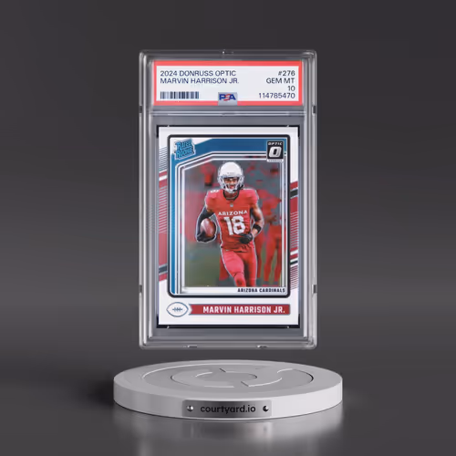 2024 Panini Donruss Optic #276 Marvin Harrison Jr. (PSA 10 GEM MINT)