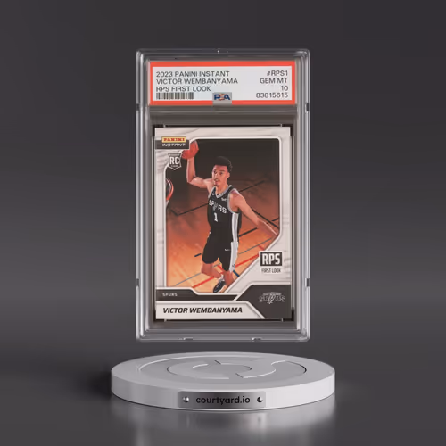 2023 Panini Instant Rps First Look #RPS1 Victor Wembanyama (PSA 10 GEM MINT)