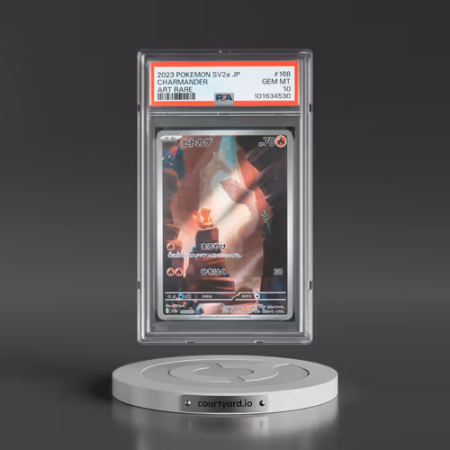 2023 Pokémon Sv2a-Pokemon 151 #168 Charmander - Art Rare (PSA 10 GEM MINT)