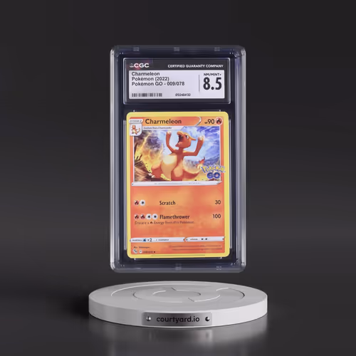 2022 Pokémon GO #009/078 Charmeleon (CGC 8.5 NM-MT+)
