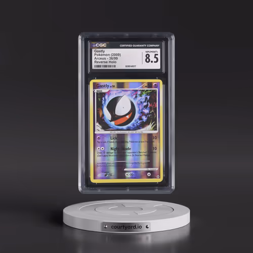 2009 Arceus #36/99 Gastly - Reverse Holo (CGC 8.5 NM-MT+)