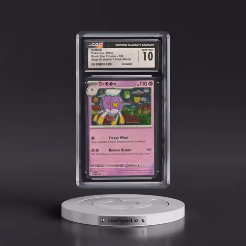 2025 Black Star Promos - Mega Evolution MEP EN #006 Drifblim - Mega Evolution 1-Pack Blister (Cosmos