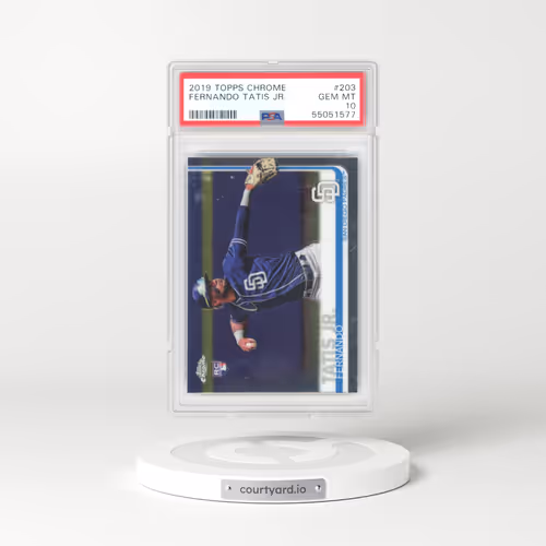 2019 Topps Chrome #203 Fernando Tatis Jr. (PSA 10 GEM MINT)