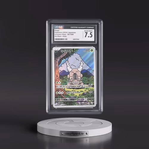 2024 Pokémon Sv5a-Crimson Haze #067 Pinsir - Art Rare (CGC 7.5 NM+)