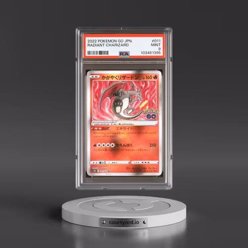 2022 Pokémon Go #011 Radiant Charizard - Holo (PSA 9 MINT)