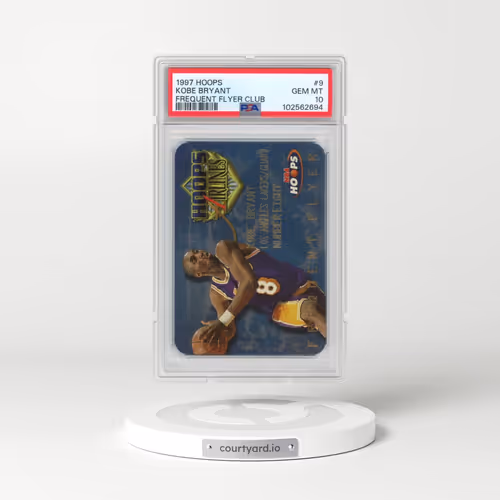 1997 Hoops Frequent Flyer Club #9 Kobe Bryant (PSA 10 GEM MINT)