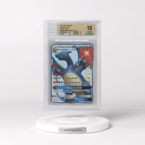 2019 Hidden Fates #SV49 Charizard GX - Shiny Vault Holo (BGS 10 PRISTINE)