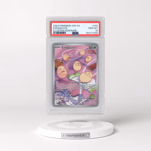 2024 Pokémon Ssp EN-Surging Sparks #192 Exeggcute - Illustration Rare (PSA 10 GEM MINT)