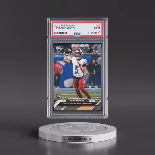 2024 Topps Now #23 Jayden Daniels (PSA 9 MINT)