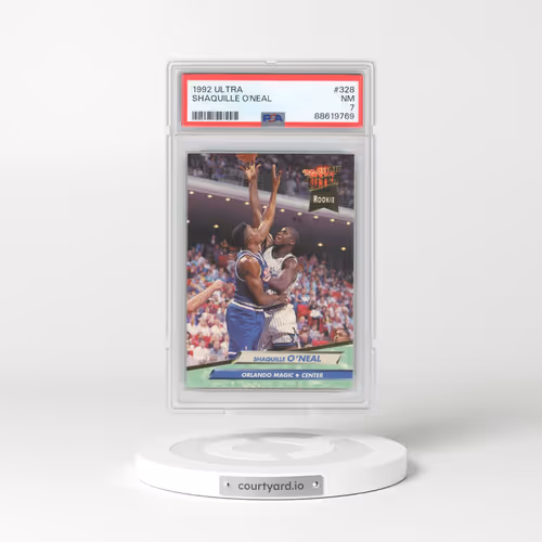 1992 Ultra #328 Shaquille O'Neal (PSA 7 NM)