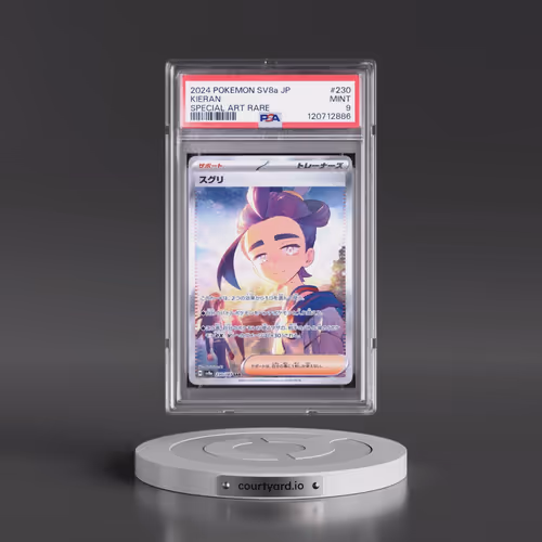 2024 Pokémon Sv8a-Terastal Fest EX #230 Kieran - Special Art Rare (PSA 9 MINT)