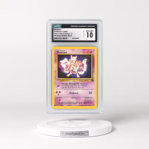 1999 Black Star Promos #3 Mewtwo (CGC 10 GEM MINT)