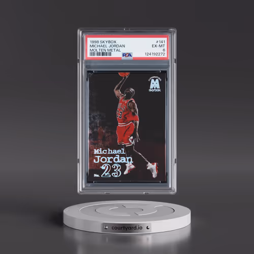 1998 Skybox Molten Metal #141 Michael Jordan (PSA 6 EX-MT)