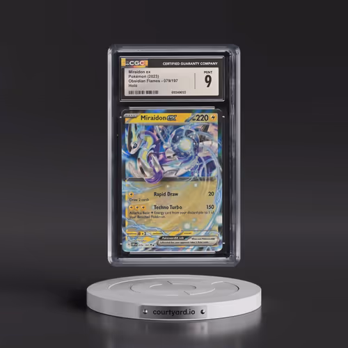 2023 Obsidian Flames - OBF EN #079/197 Miraidon ex - Holo (CGC 9 MINT)