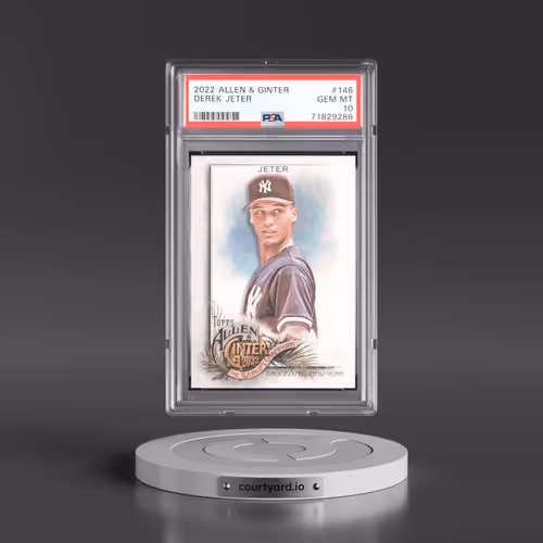 2022 Topps Allen & Ginter #146 Derek Jeter (PSA 10 GEM MINT)