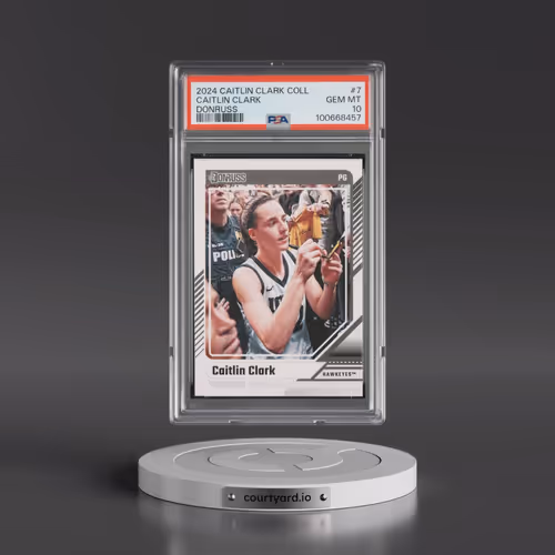2024 Panini Caitlin Clark Collection Donruss #7 Caitlin Clark (PSA 10 GEM MINT)