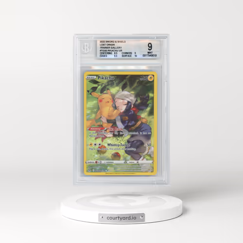 2022 Lost Origin #TG05 Pikachu - Character Rare (BGS 9 MINT)