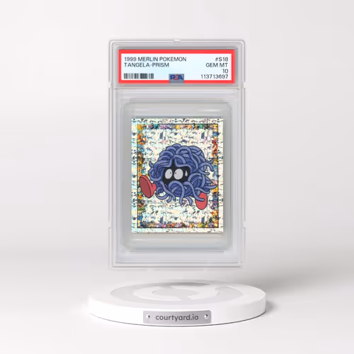 1999 Merlin Pokémon #S18 Tangela-Prism (PSA 10 GEM MINT)