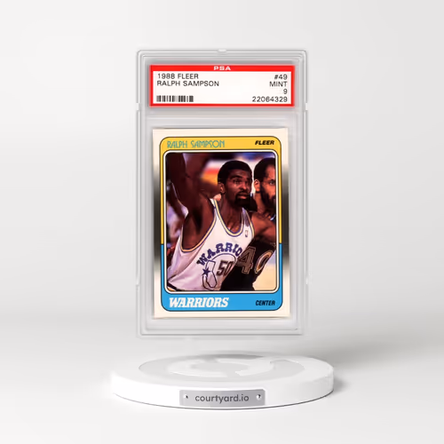 1988 Fleer #49 Ralph Sampson (PSA 9 MINT)