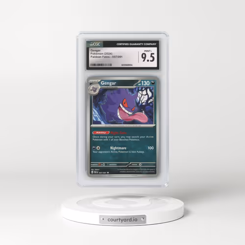 2024 Paldean Fates - PAF EN #057/091 Gengar (CGC 9.5 MINT+)