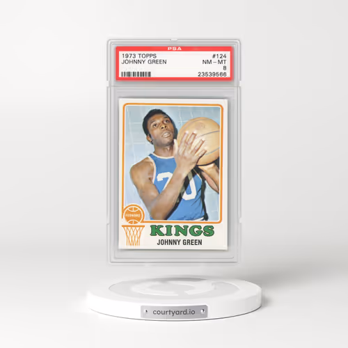 1973 Topps #124 Johnny Green (PSA 8 NM-MT)