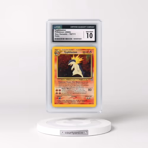 2000 Neo Genesis #18/111 Typhlosion - Holo (CGC 10 GEM MINT)