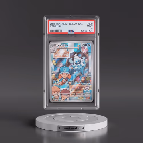 2025 Pokémon Holiday Calendar #190 Vanillish (PSA 9 MINT)