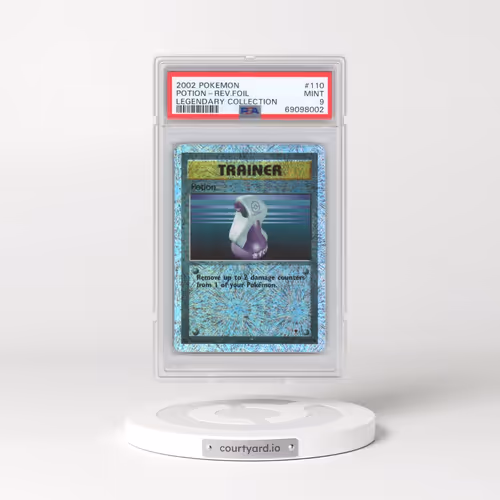 2002 Pokémon Legendary Collection #110 Potion - Reverse Foil (PSA 9 MINT)