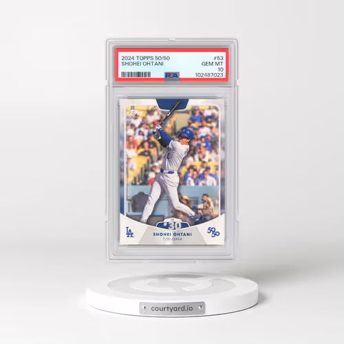2024 Topps 50/50 Shohei Ohtani #53 Shohei Ohtani (PSA 10 GEM MINT)