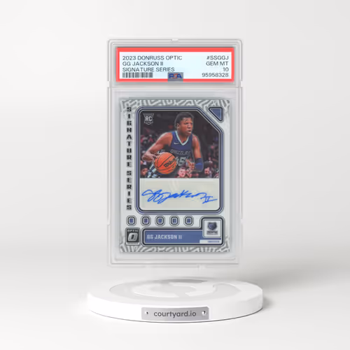2023 Panini Donruss Optic Signature Series #SSGGJ GG Jackson II (PSA 10 GEM MINT)