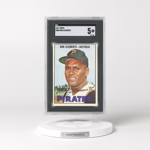 1967 Topps #400 Bob Clemente (SGC 5 EX)