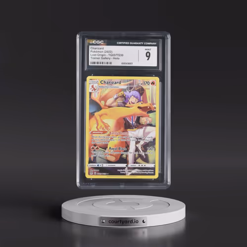 2022 Lost Origin #TG03/TG30 Charizard - Trainer Gallery Holo (CGC 9 MINT)