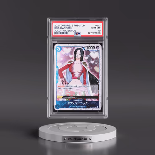 2024 One Piece Japanese PRB01-Premium Booster -One Piece Card the Best #013 Boa Hancock - Jolly Roge
