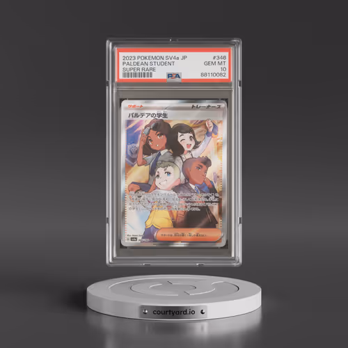 2023 Pokémon Sv4a-Shiny Treasure EX #346 Paldean Student - Super Rare (PSA 10 GEM MINT)