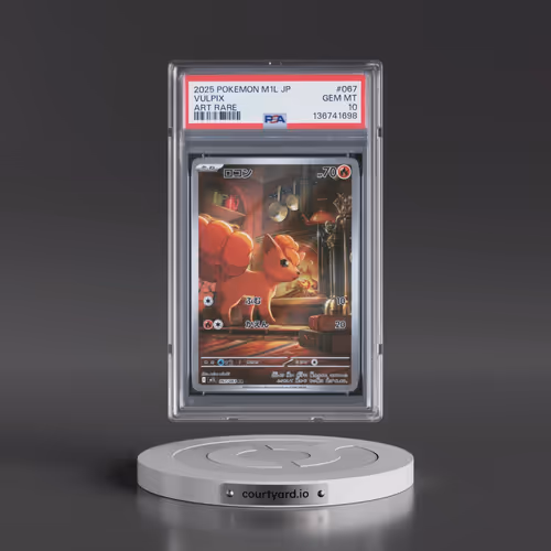 2025 Pokémon M1l-Mega Brave #067 Vulpix - Art Rare (PSA 10 GEM MINT)
