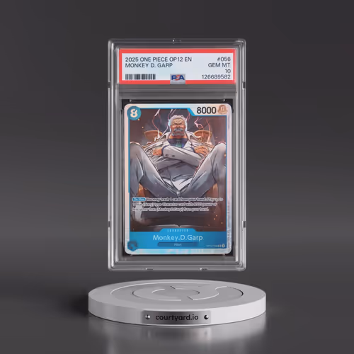 2025 One Piece OP12-Legacy of the Master #056 Monkey D. Garp (PSA 10 GEM MINT)
