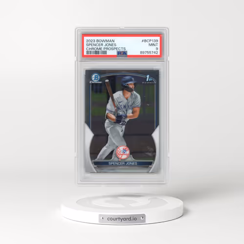2023 Bowman Chrome Prospects #BCP139 Spencer Jones (PSA 9 MINT)